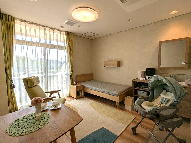 産後ケアの部屋
